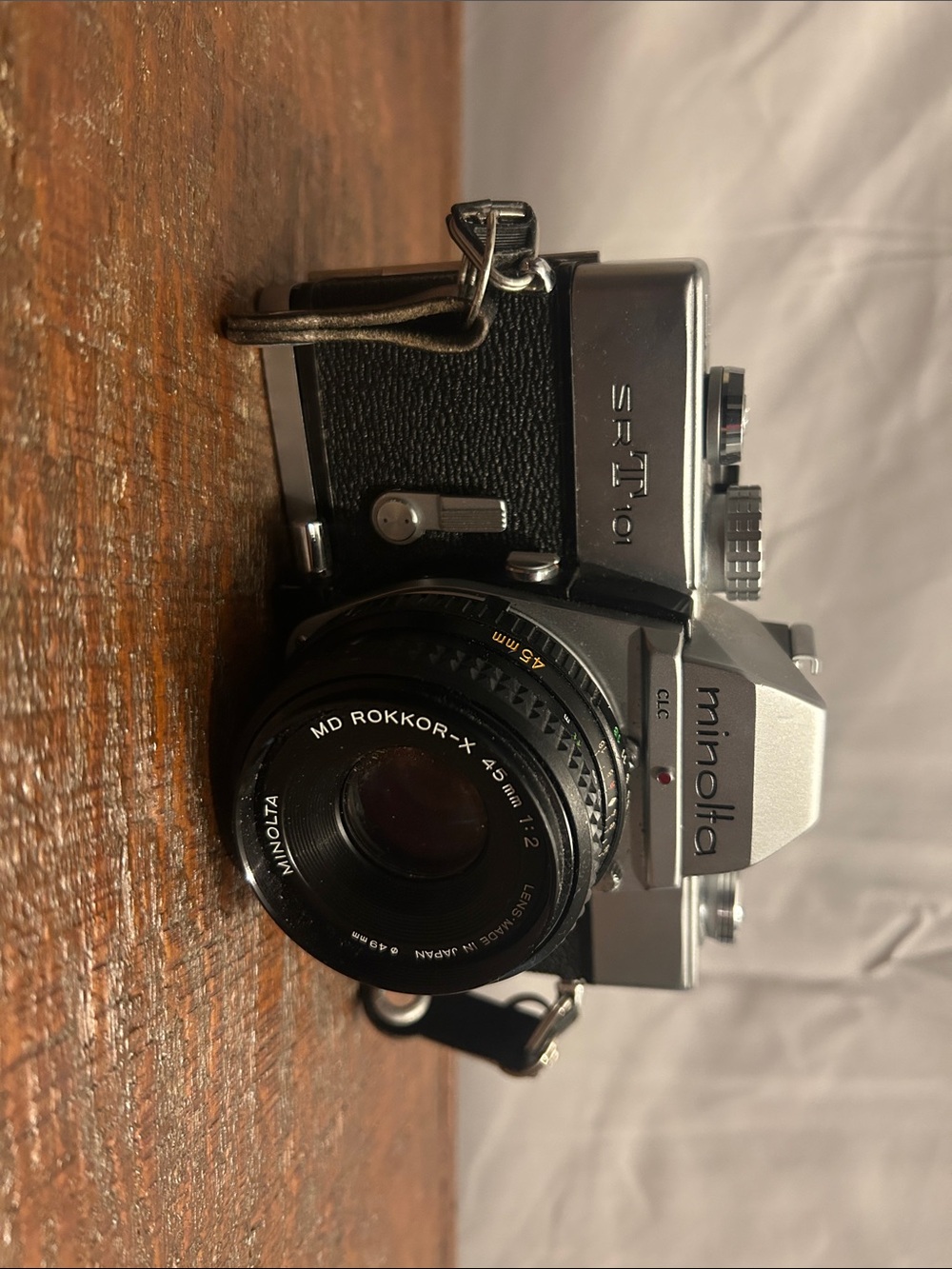 Minolta SR-T 101 with 45mm lense (rare)
